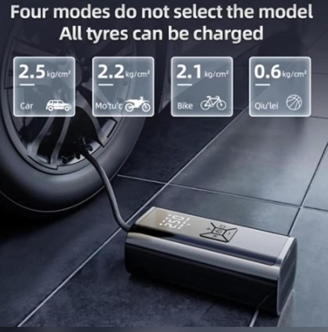 Smart Wireless Car Air Pump