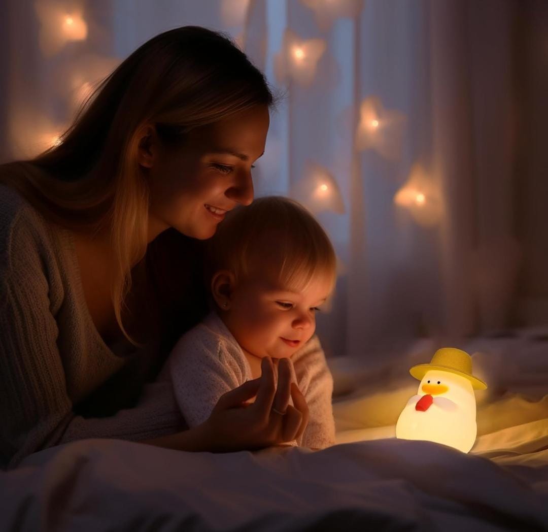 Silicone Duck Night Lamp
