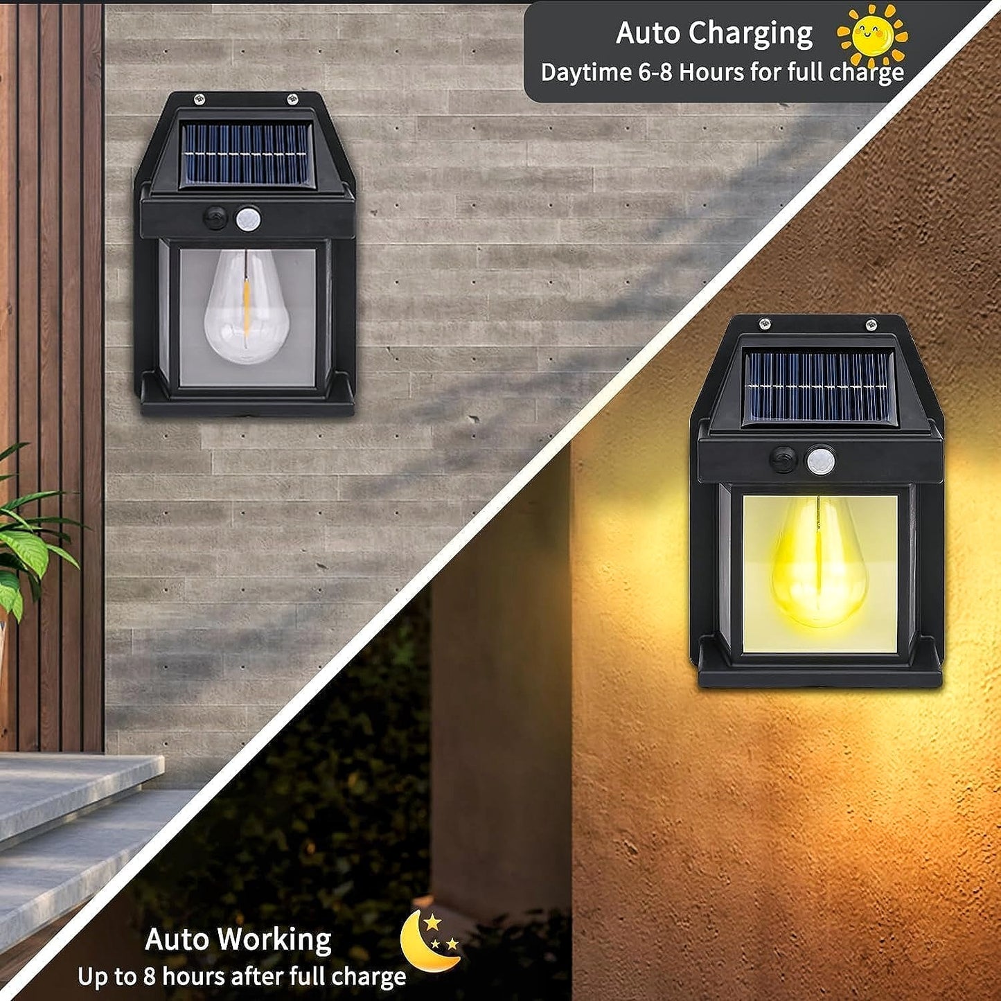 SolarGlow Outdoor LED Garden Light Waterproof