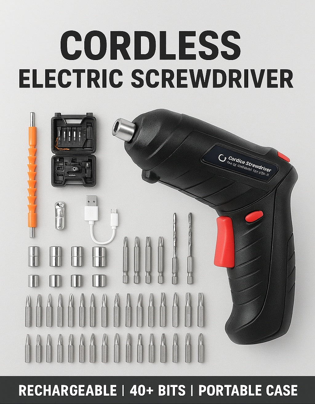 Rechargable Screwdriver Machine
