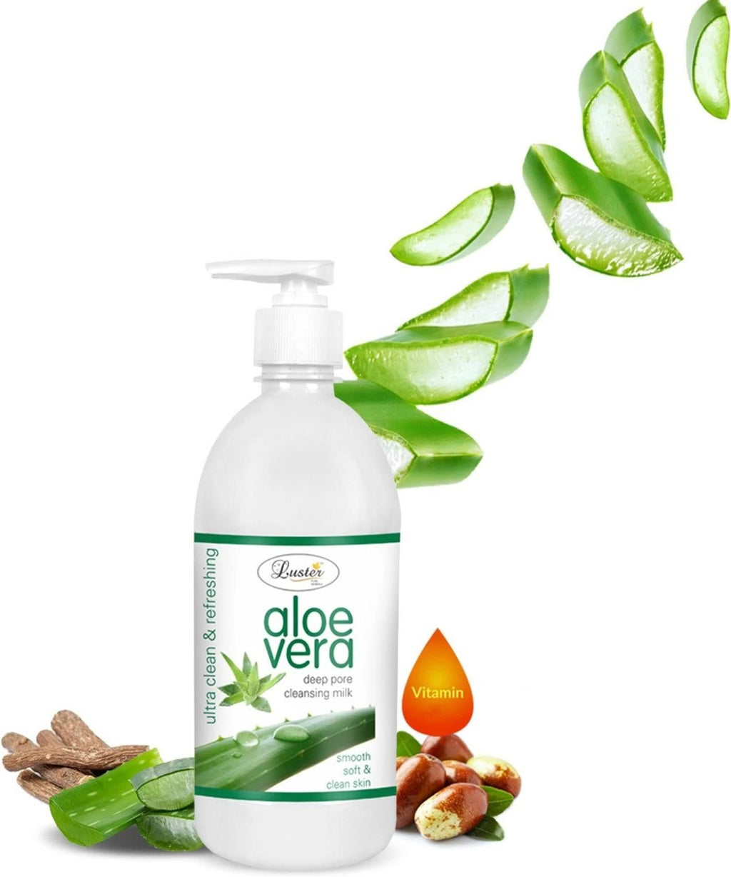 Banana and Aloe vera Cleansing Milk 500 ML (Pack of 2 )