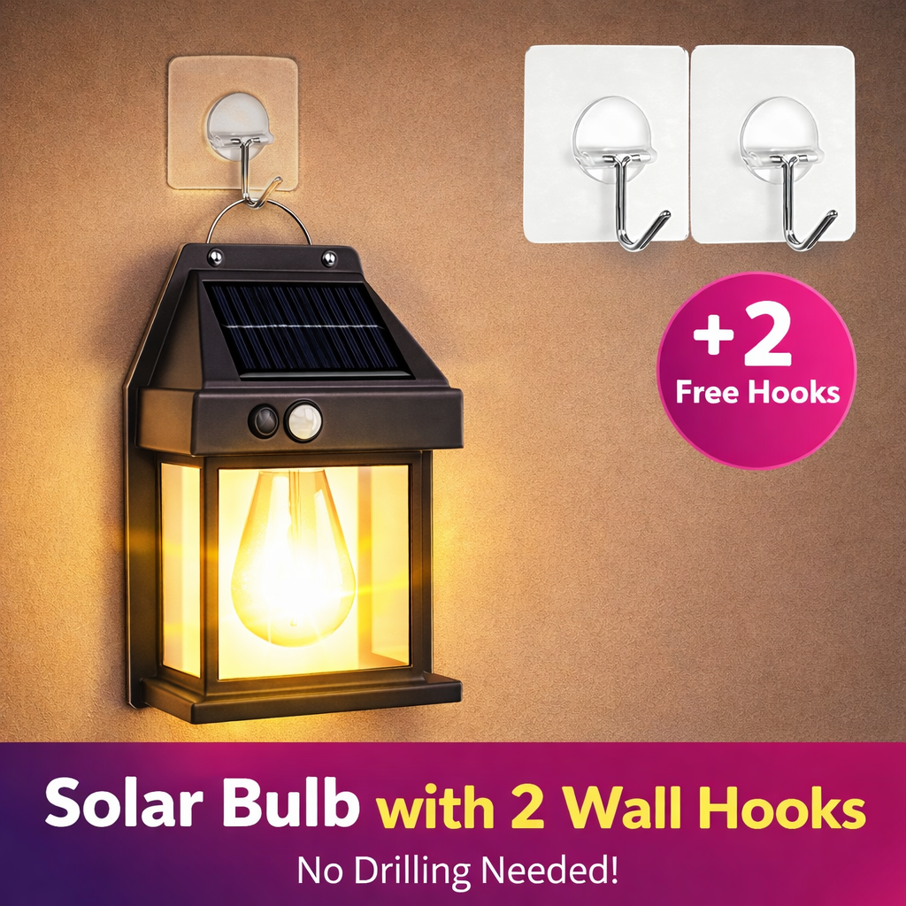 SolarGlow Outdoor LED Garden Light – Waterproof & Decorative