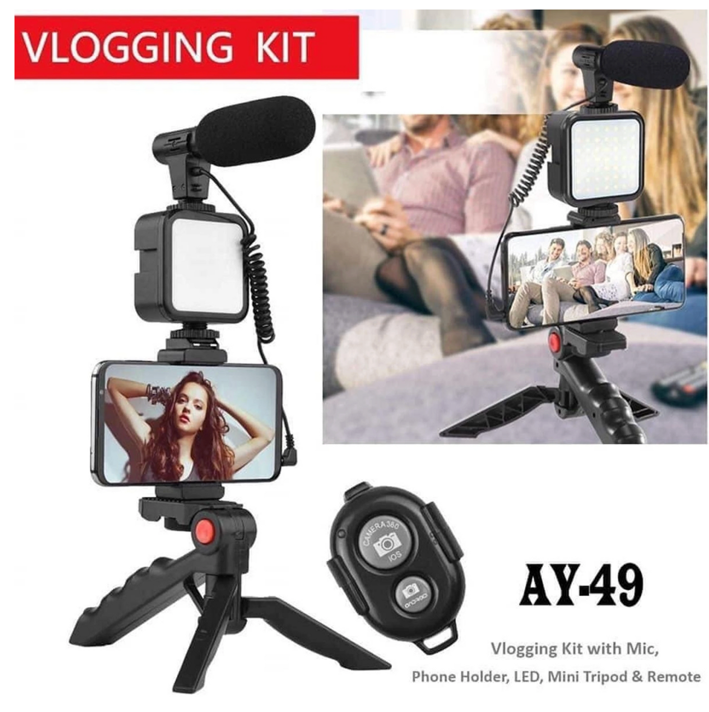 AY-49 Tripod  Video Making Kit