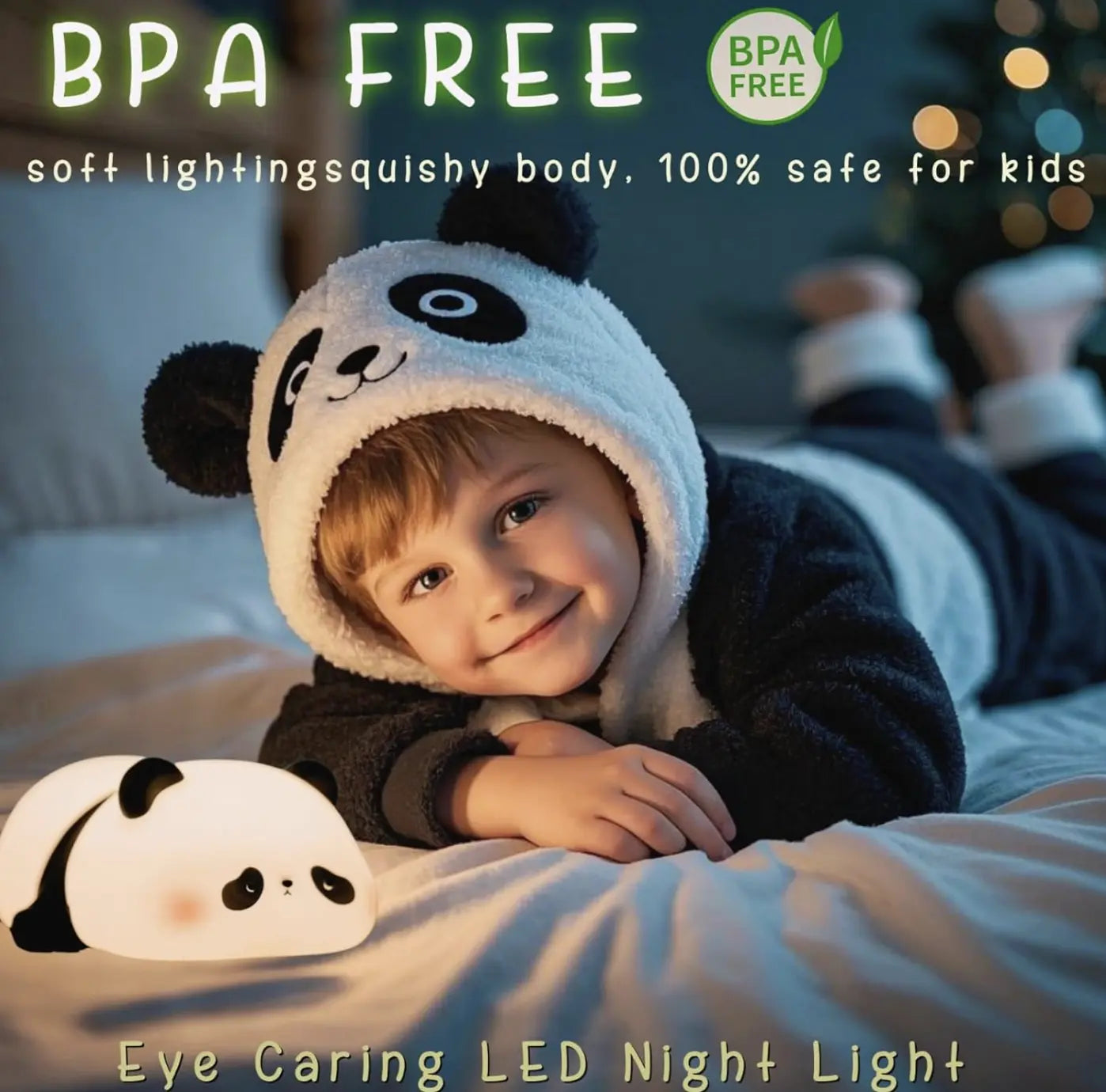 Sleeping Panda Night Lamp