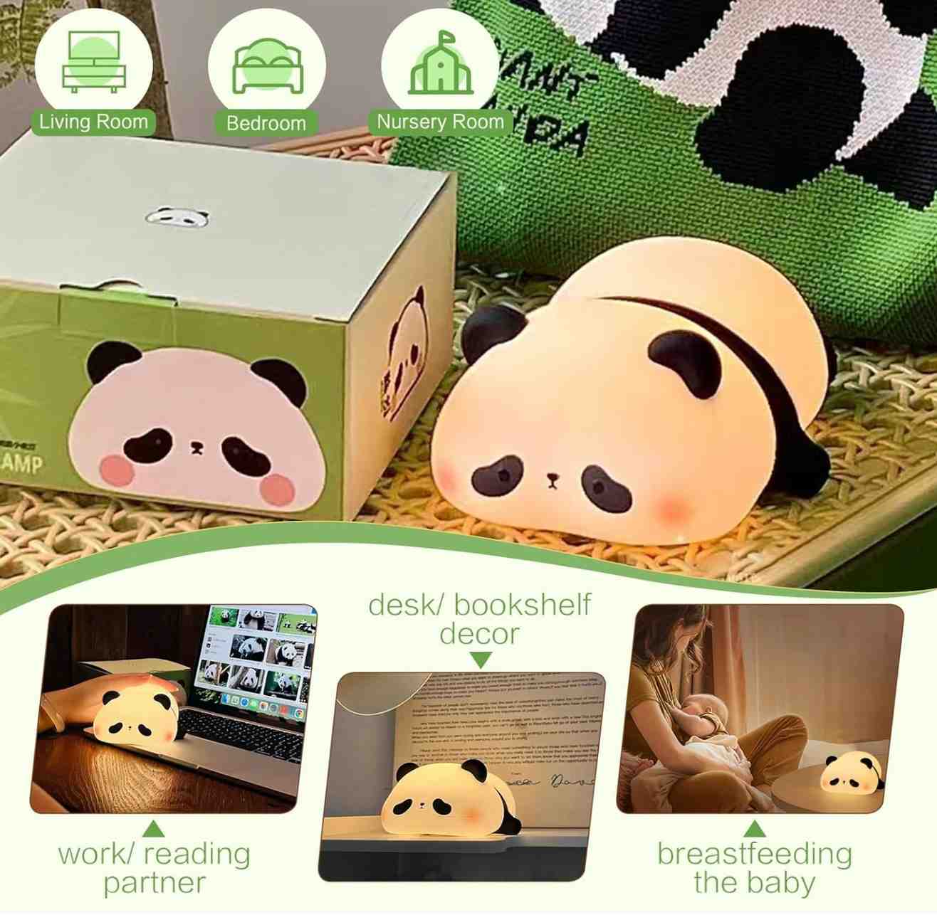 Sleeping Panda Night Lamp