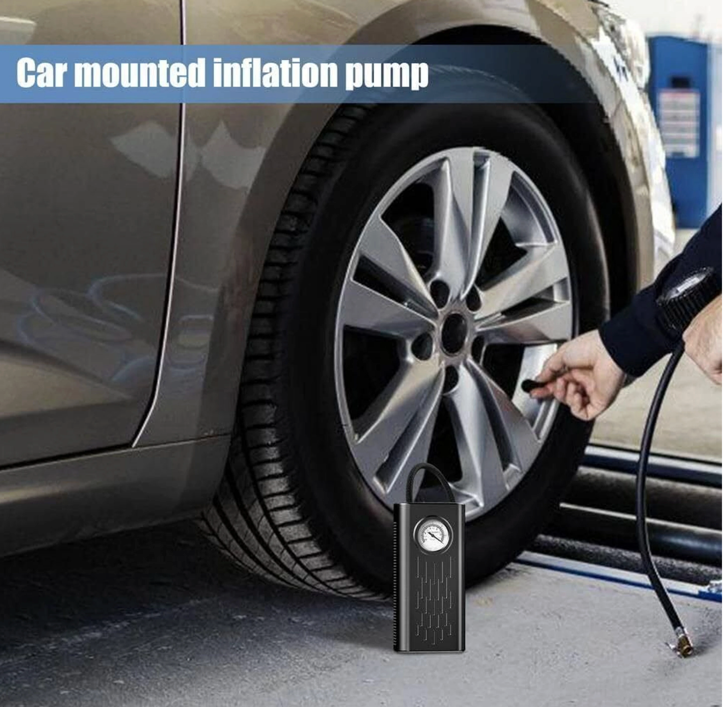 Portable Vehicle Inflator Pump