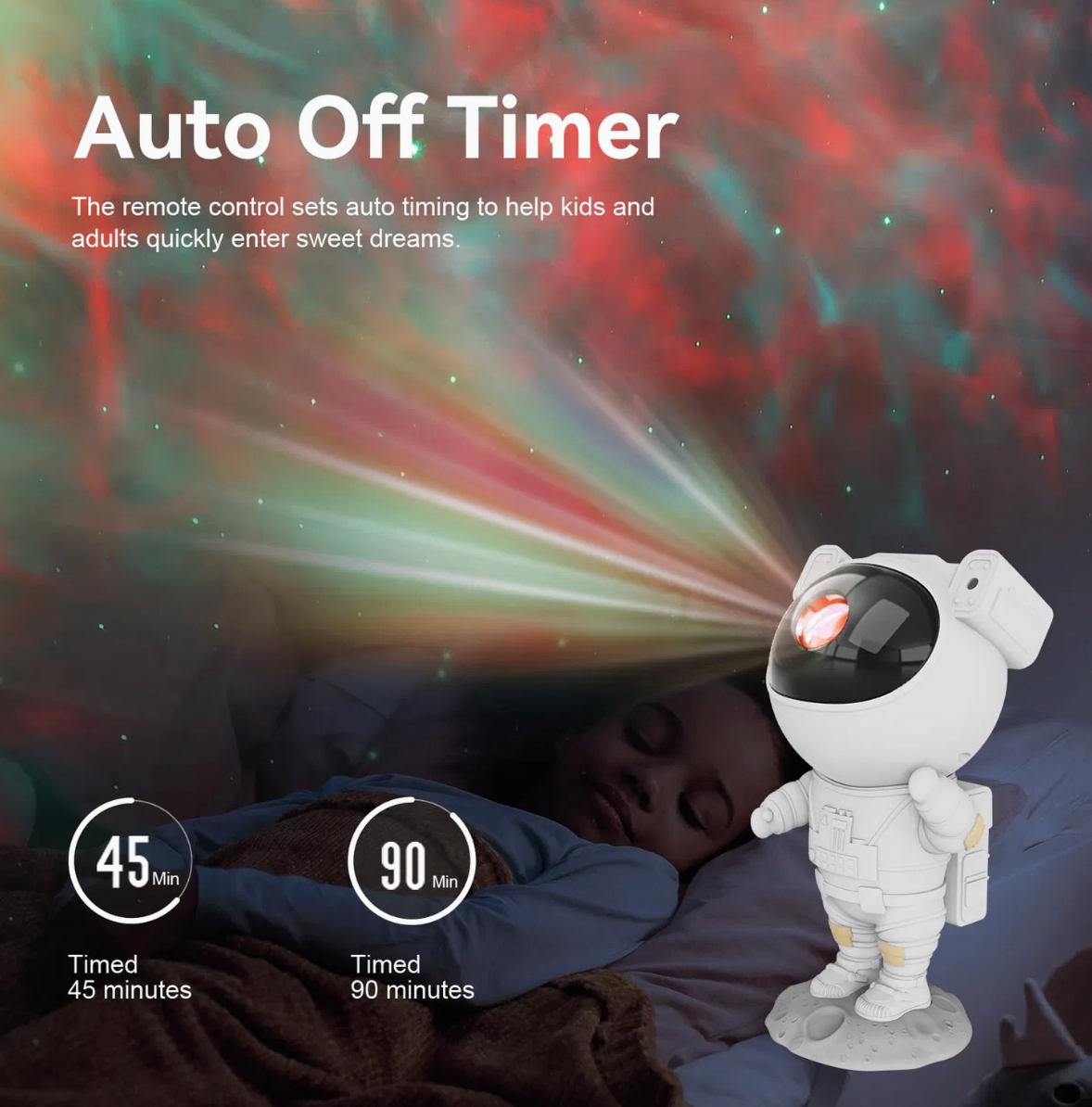 Astronaut Projector Galaxy Night Light
