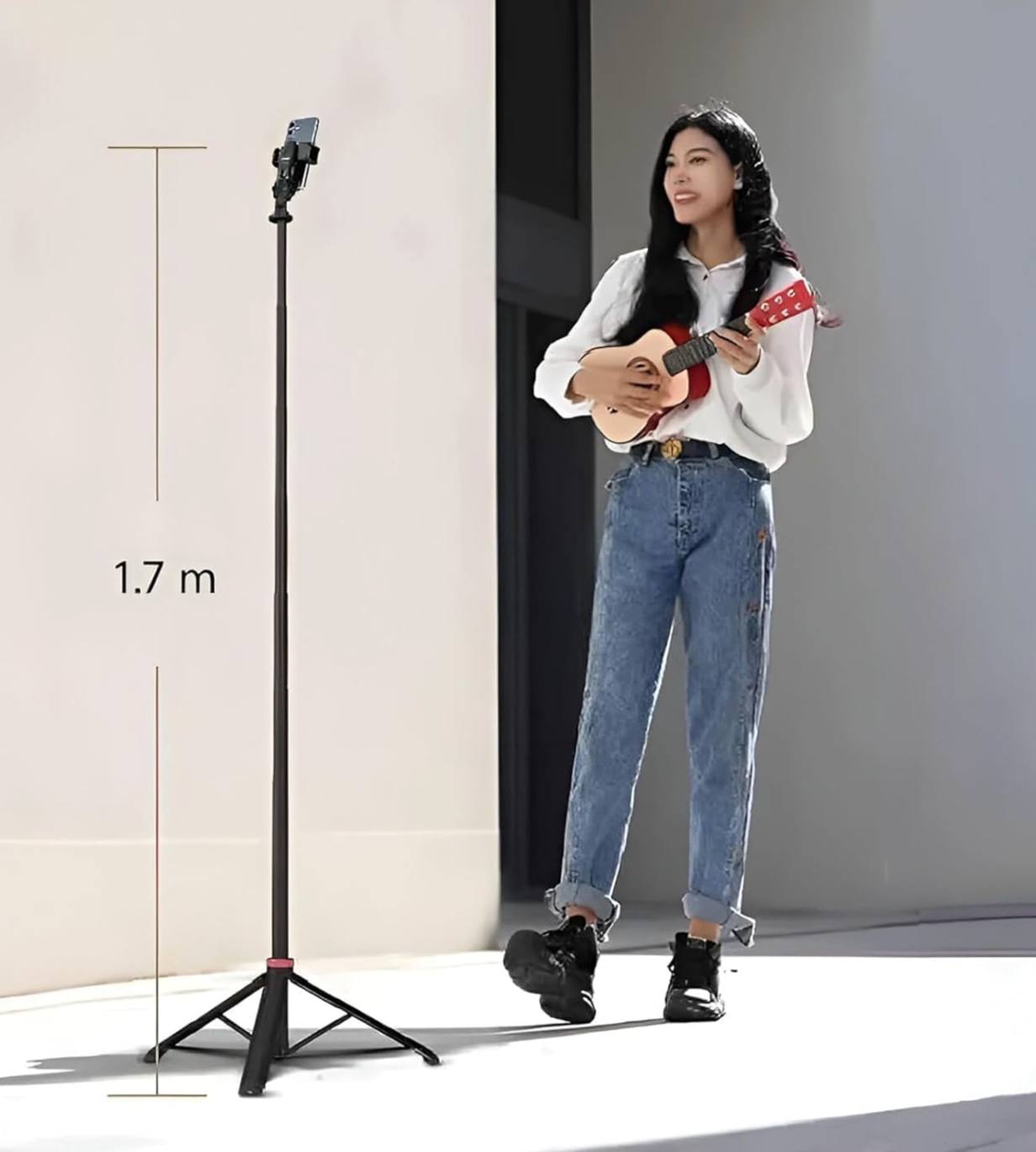 R1-L Wireless Bluetooth Selfie Stick with Tripod