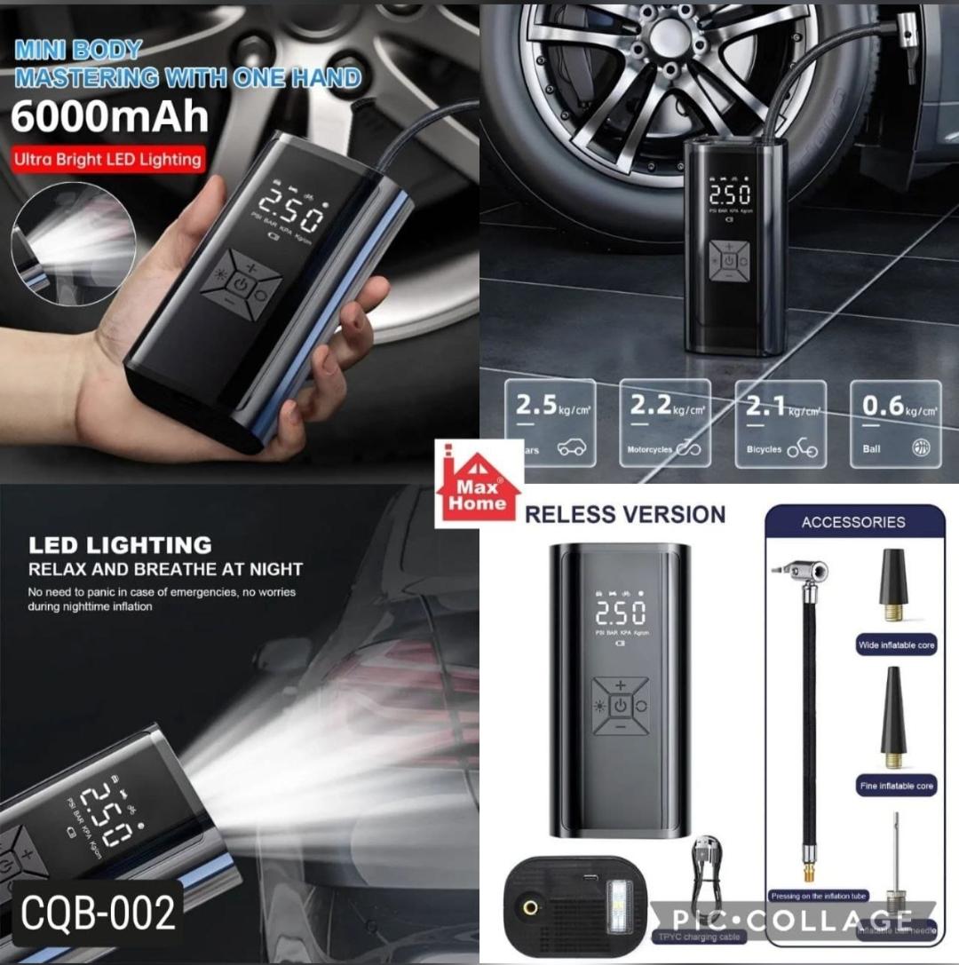 Smart Wireless Car Air Pump