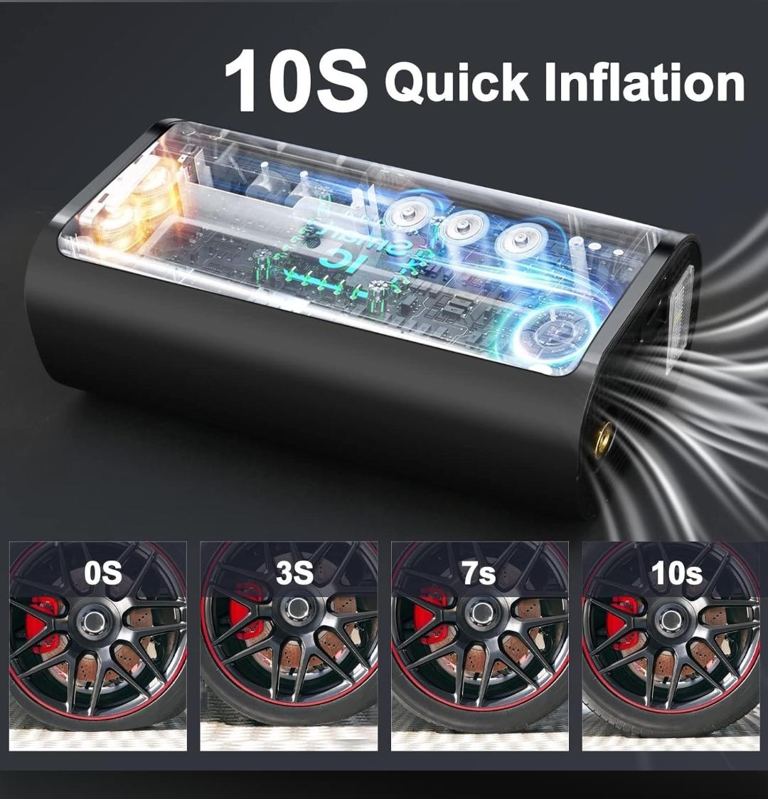 Smart Wireless Car Air Pump