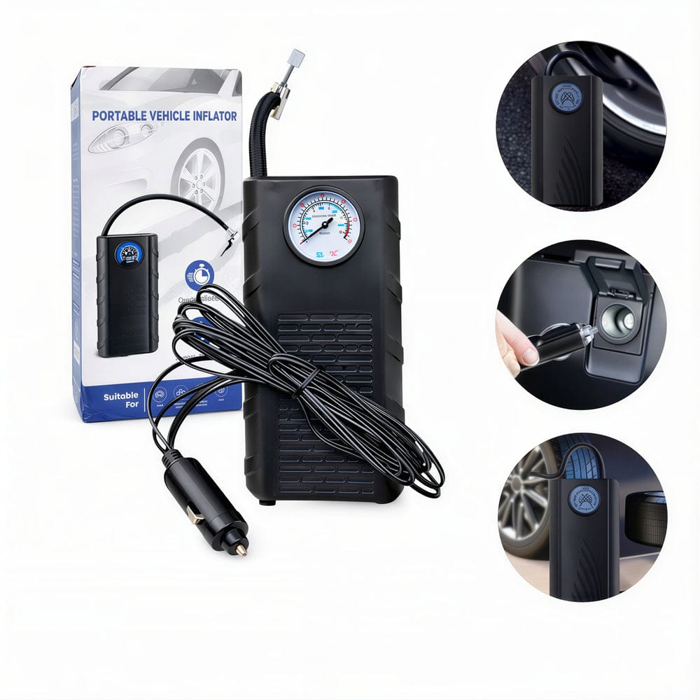 Portable Vehicle Inflator Pump