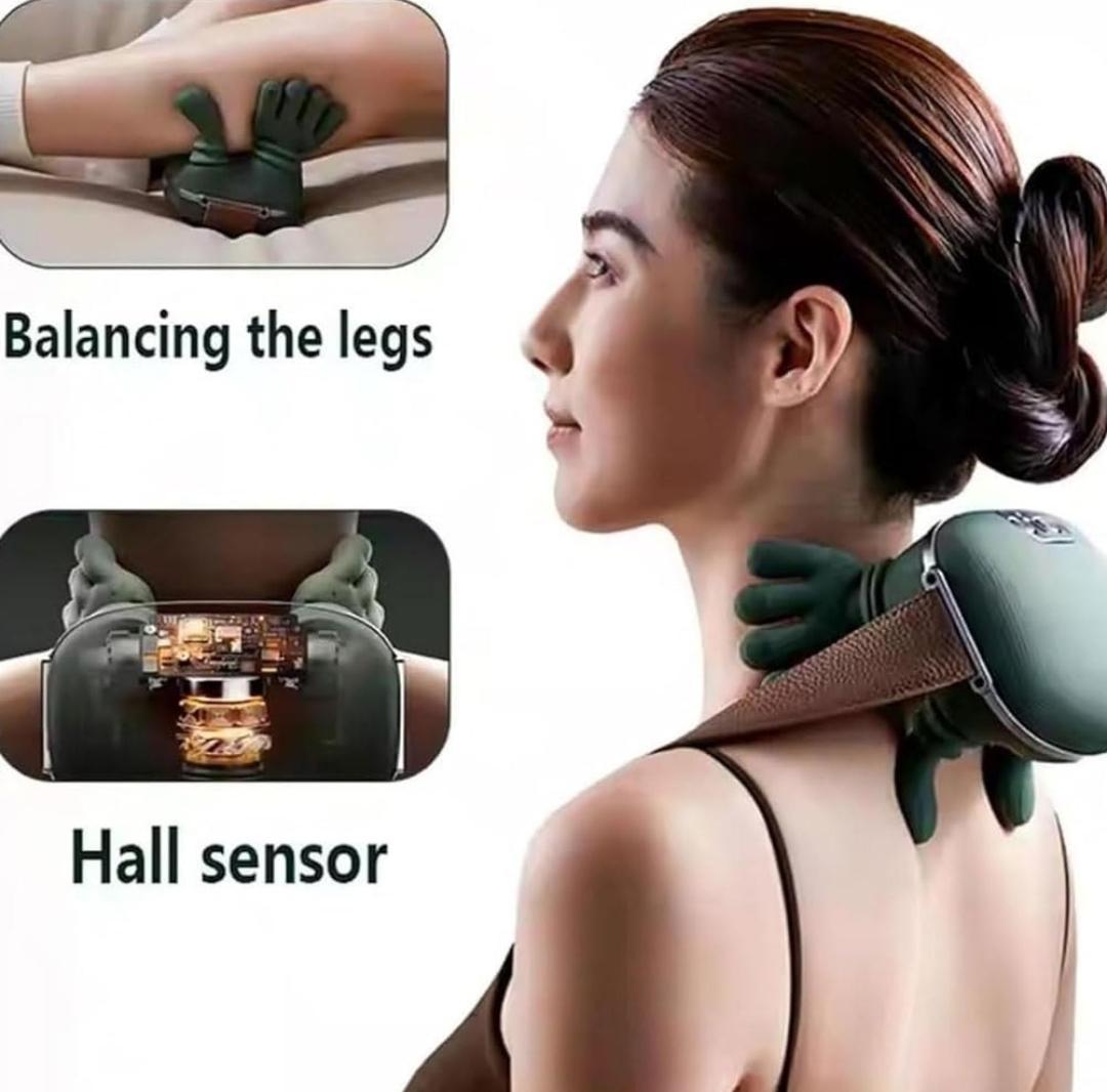 Shoulder and Neck Massager with Heat Kneading for Deep Tissue Relief