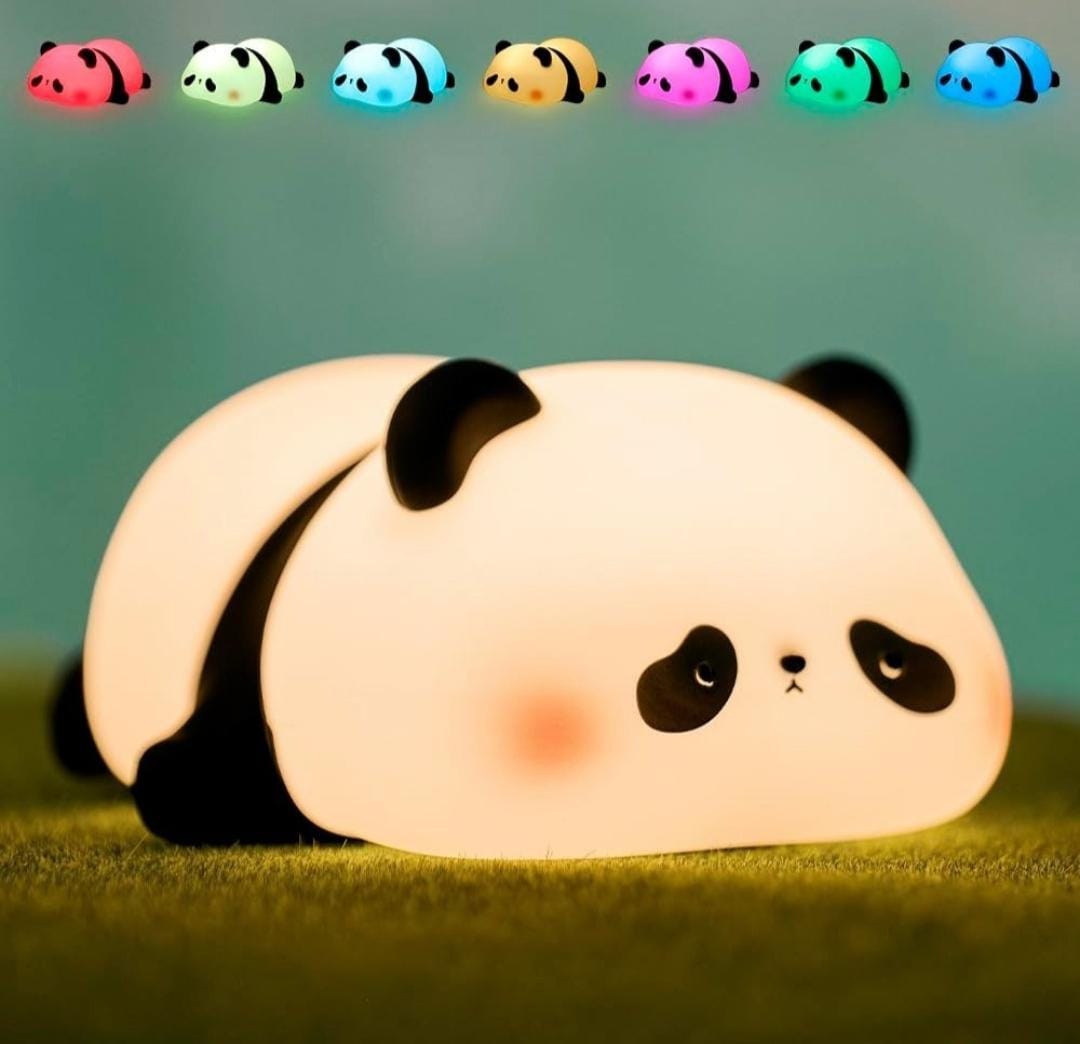 Silicon Sleeping Panda Night Lamp
