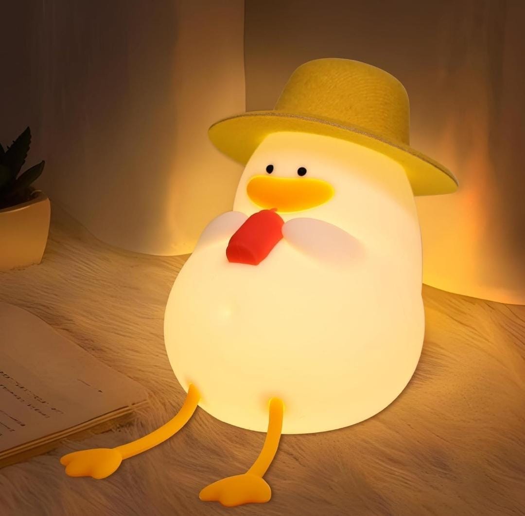 Silicone Duck Night Lamp