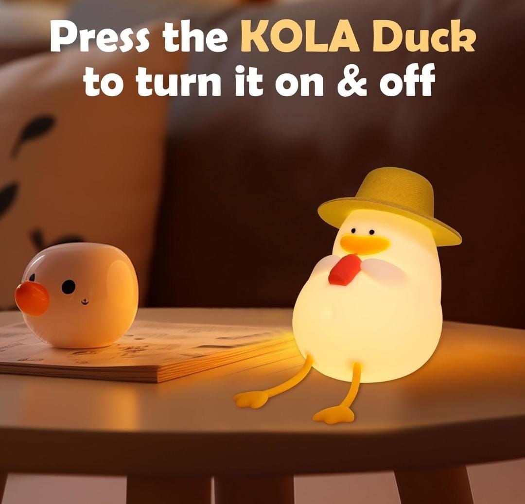 Silicone Duck Night Lamp